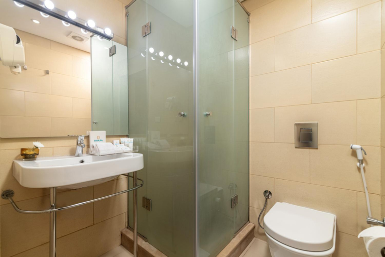 Bathroom 4, Dhara Residence E2 lodge operated by Dhara Hospitality, Unorganized in Al Jizah