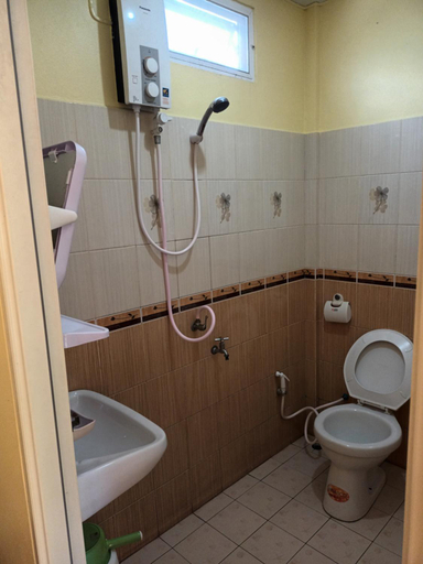 Bathroom 3, Krajomsai Resort Halal ห้ามดื่มแอลกอฮอล์, Langu