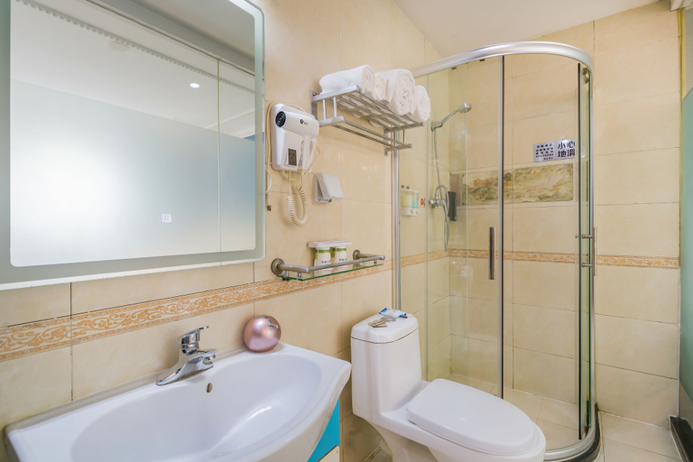 Bathroom 3, Dexin Xinyue Hotel, Beijing