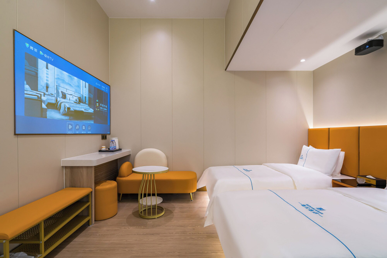 Bedroom 3, Dequan Luxury CBD Hotel, Beijing