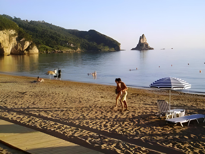 Beach 2, Dandidis Seaside Pension, Ionian Islands