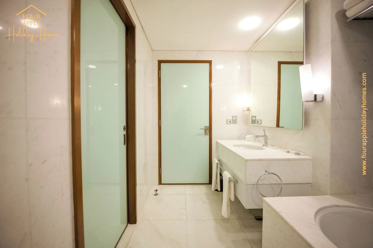 Bathroom 4, 1BHK Fashion Avenue, Dubai