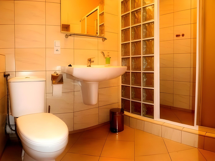 Bathroom 2, Pokoje Goscinne Kropka, Tarnowskie
