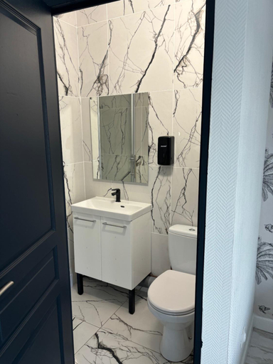 Bathroom 5, Hotel de La gare-Les Floralies, Vienne