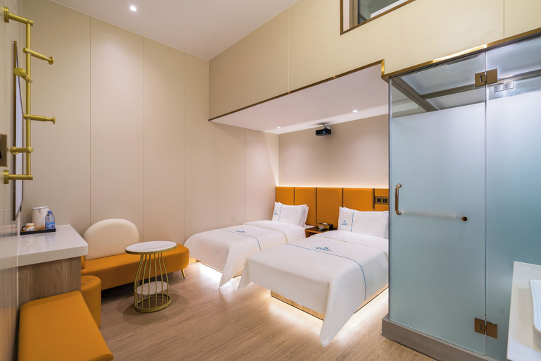 Bedroom 3, Dequan Luxury CBD Hotel, Beijing