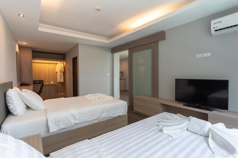 Bedroom 1, Tisha Hotel, K. Bang Sao Thon