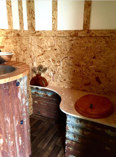 Bathroom 5, Field Hut, Cornwall