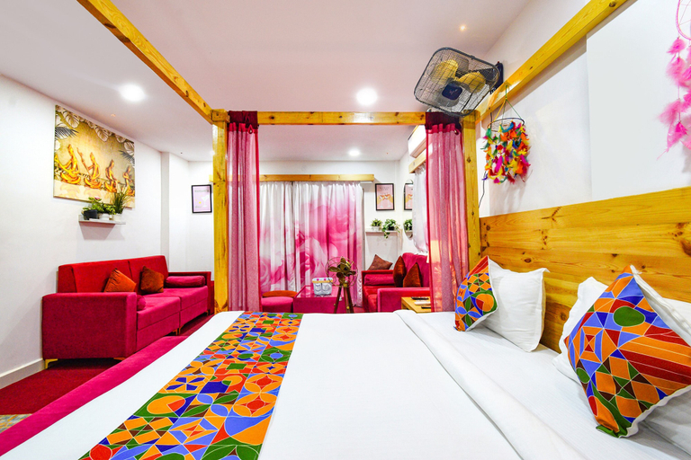 Bedroom 3, FabHotel DSR Hotel & Suites - Nr Hitech City Railway Station, Hyderabad