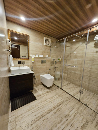 Bathroom 3, Hotel Mongas, Chamba