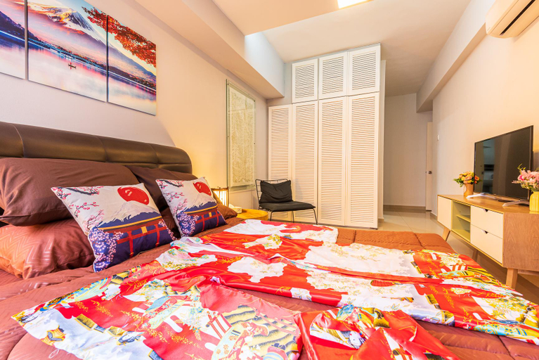Bedroom 2, Fahrenheit88 JapanTheme KualaLumpur BukitBintang, Kuala Lumpur