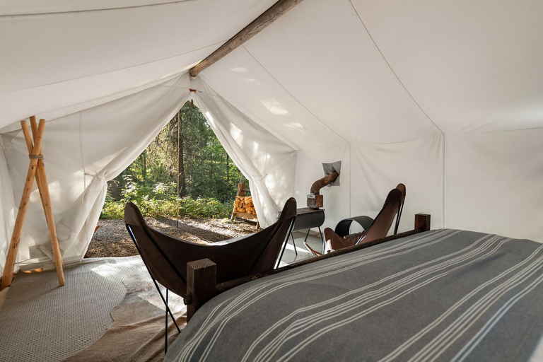 Bedroom 3, Under Canvas Glacier, Flathead