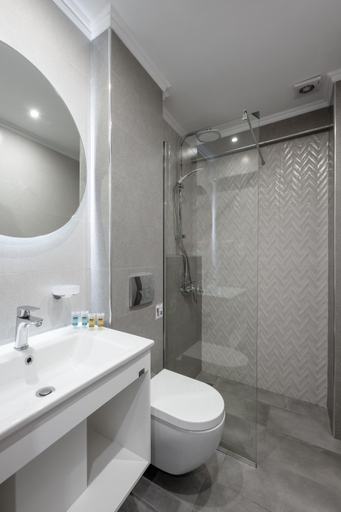 Bathroom 3, Golden Olympus Rooms, Central Macedonia