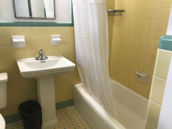 Bathroom, Silver Princess Motel, Marion