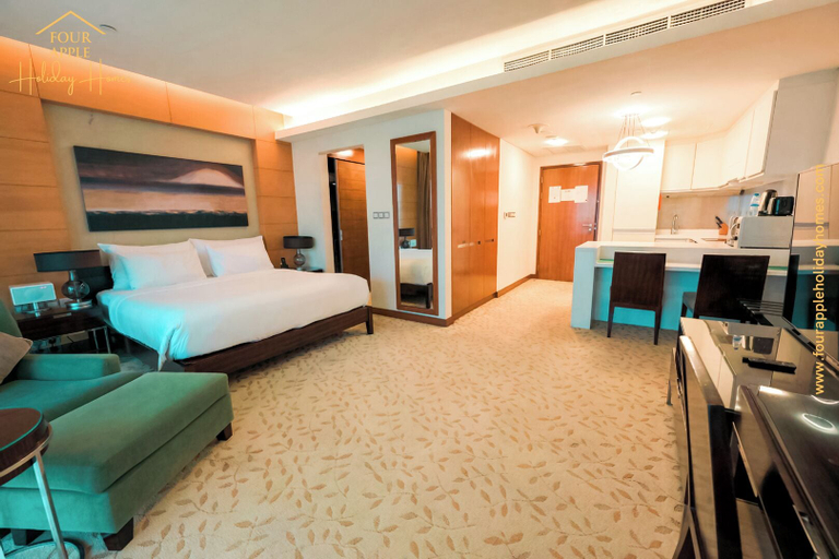 Bedroom 3, Lovely Studio Burj Khalifa View, Dubai