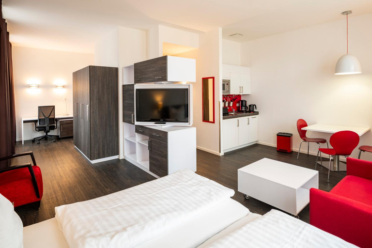 Bedroom 3, Boardinghaus Weinberg Campus, Halle (Saale)