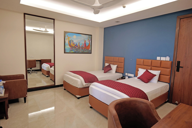 Bedroom 2, Chaitanya Bhavan, Gandhinagar
