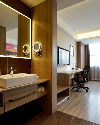 Bathroom 4, Atour Hotel Tianjin Binhai The Second Street, Tianjin