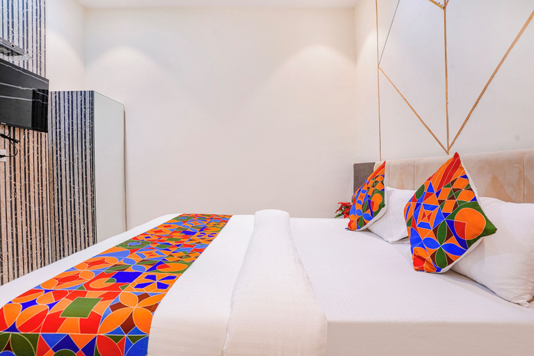 Bedroom 2, Fabexpress Dhanlaxmi Residency, Thane