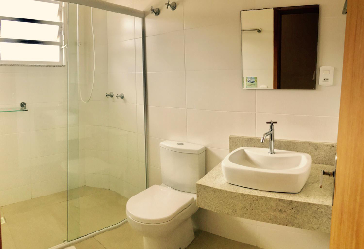 Bathroom 4, Hotel Pousada Santos, Palhoça