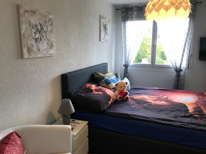 Bedroom 2, Chambre d hotes Le Petit Bonheur, Boudry