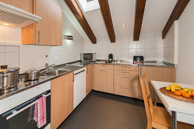 Kitchen, Haus Granit, Visp