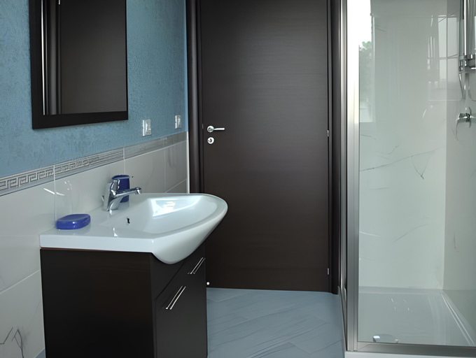 Bathroom, Villa Galati Resort, Catania