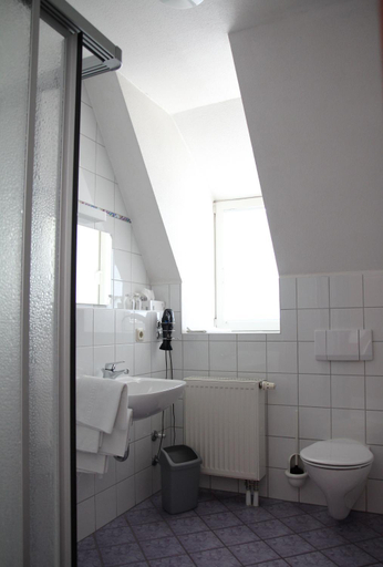 Bathroom, Gastehaus Zehntgraf, Schweinfurt