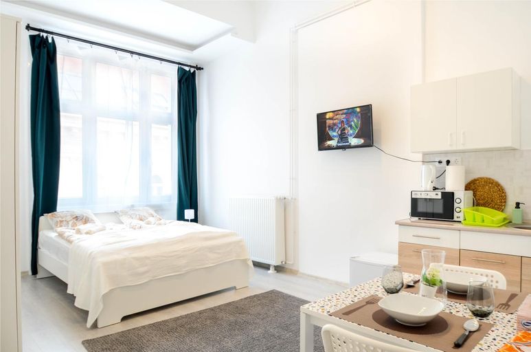 Bedroom 2, Papnovelde Royal Inn @Inner City, Budapesti