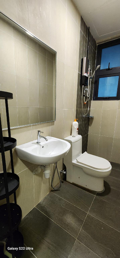 Bathroom, Twin tower view [Dewa] @ Legasi Kampung Baru , Kuala Lumpur