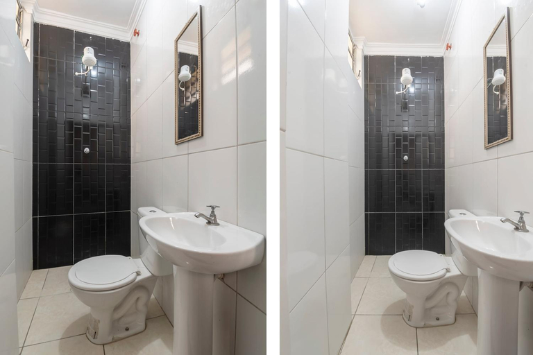 Bathroom 4, Hotel Florencio, Santo André