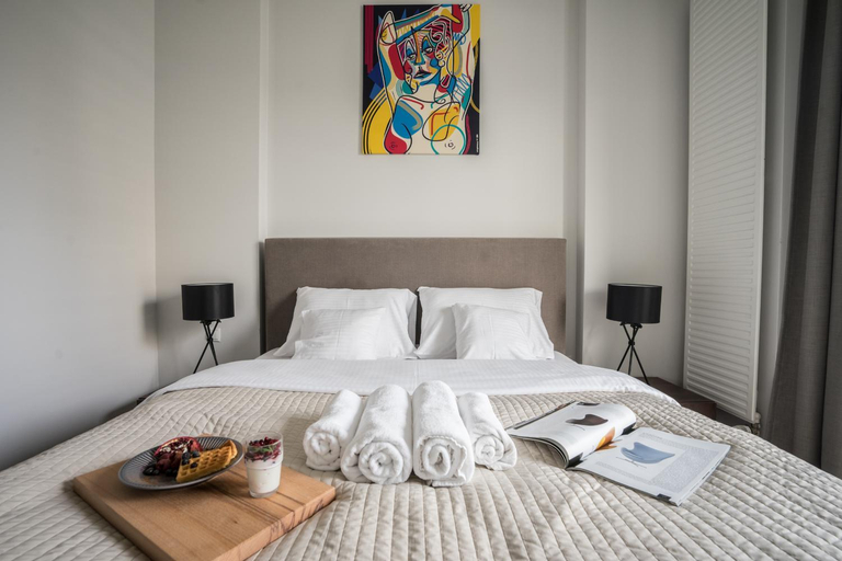 Bedroom 2, oompH Warsaw Central Luxurious Apartments with Balcony, Warsaw