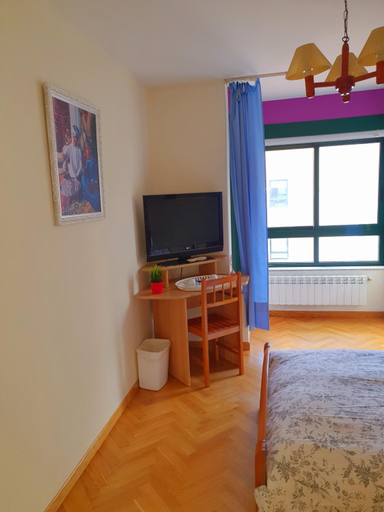 Shared lounge/TV area, Habitacion Doble Particular, A Coruña