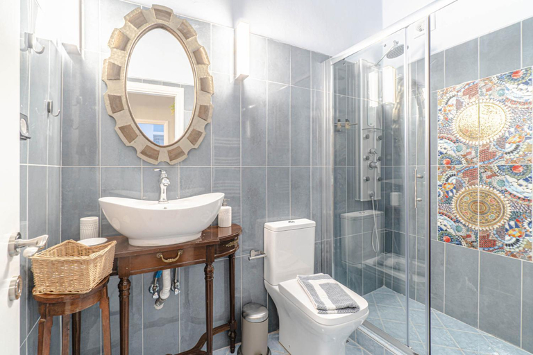 Bathroom 3, Neoclassical Mansion in Andros Town by Explore Andros, South Aegean