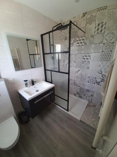 Bathroom, Gite du Solnan, Ain