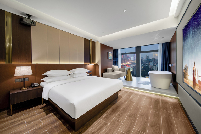 Bedroom 2, Chongqing Junsheng Cloud River View, Chongqing