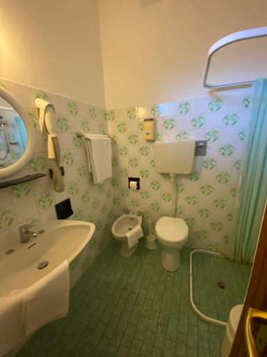 Bathroom, Hotel & Ristorante EUROPA, Florence