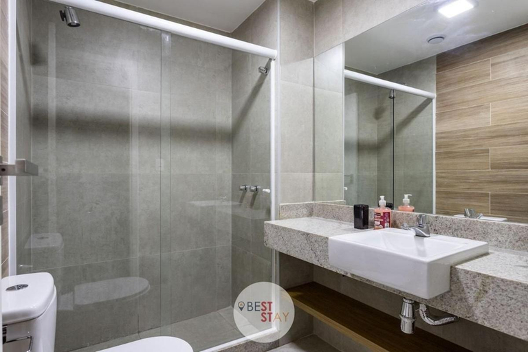 Bathroom 3, Condominio Pratik no Jardim Botanico, Rio de Janeiro