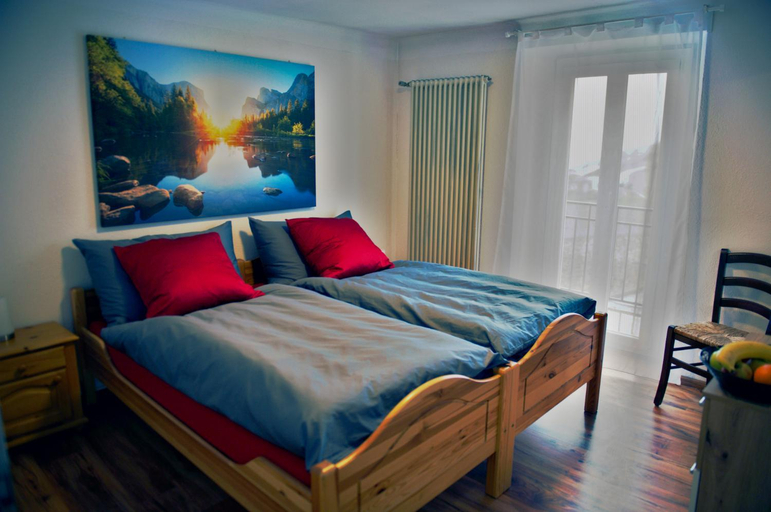 Bedroom 2, Auberge Les Rangs, Conthey