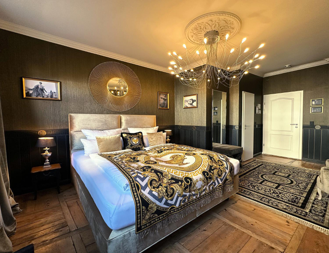Bedroom 3, Boutique-Hotel Stadtvilla Hodes, Fulda