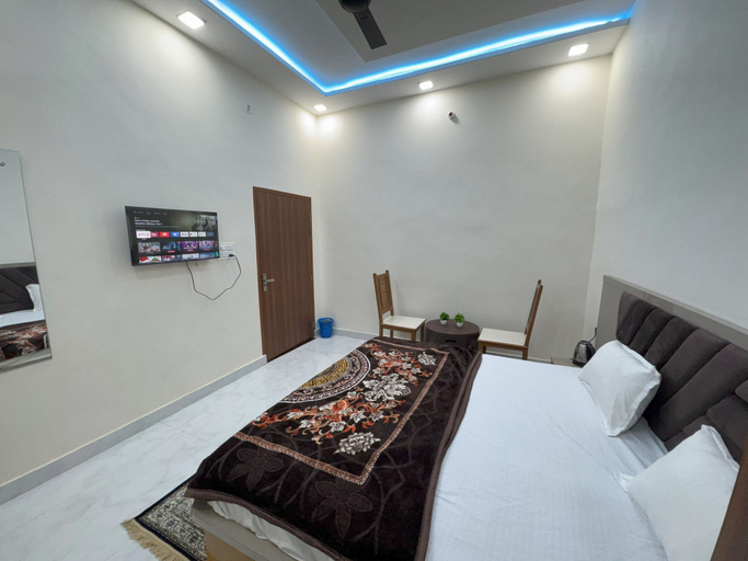 Bedroom 2, It's Braj Raj Home Stay, Mathura