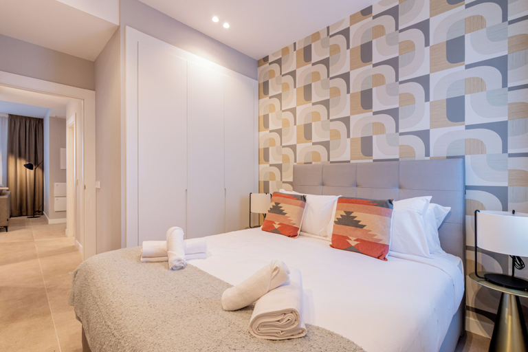 Bedroom 2, Home Art Apartments Bernabéu, Madrid