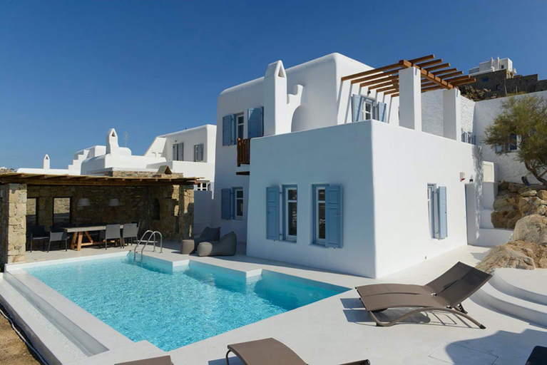 Exterior view 5, Villa Pearl near Ornos by Diles Villas, South Aegean