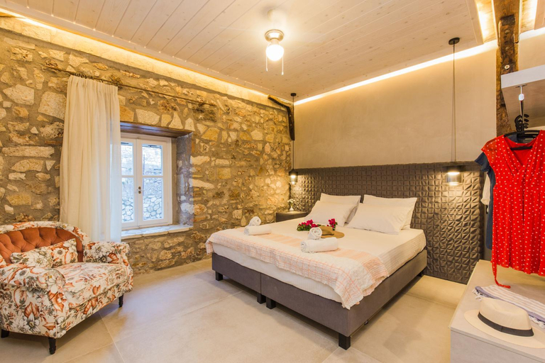 Bedroom, Stone Suites at Lefkada's Old Port, Ionian Islands