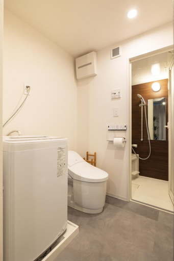 Bathroom 3, Dash Living Kagurazaka, Shinjuku