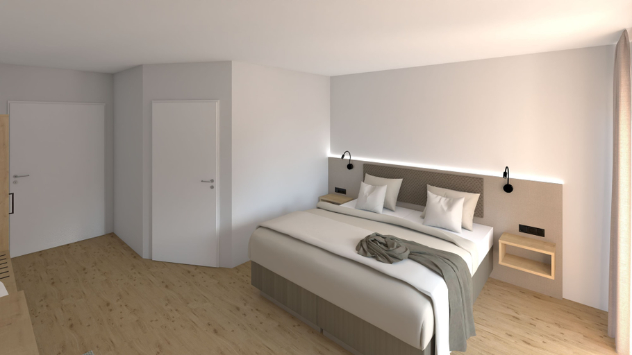 Bedroom 3, Hotel Nest Nordhorn, Grafschaft Bentheim