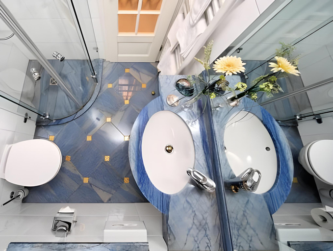 Bathroom 3, Bungers Apartment-Hotel mit Gartensauna - modern, gemutlich und strandnah, Rendsburg-Eckernförde