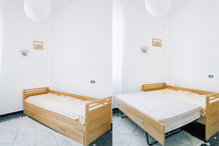 Bedroom 3, Stylish house in the heart of Genoa, Genova