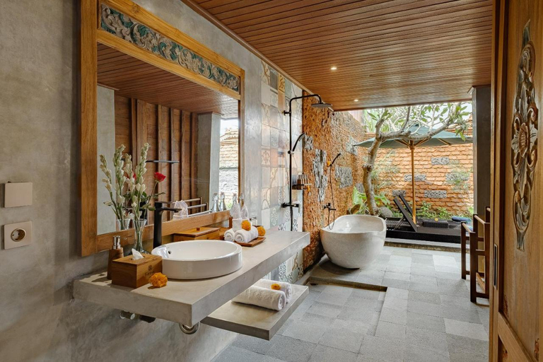 Bathroom 4, Kappat Ubud Villa, Gianyar
