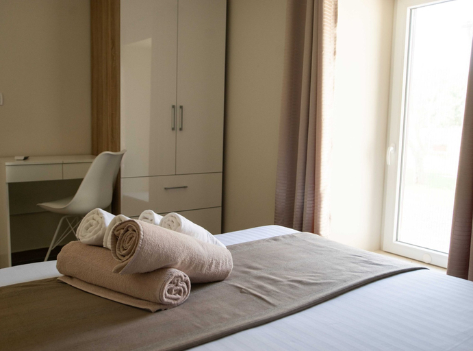 Bedroom 3, The Poolside Stone House in Bale, Bale