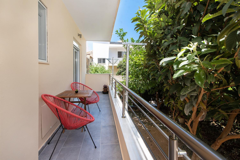 Balcony/terrace, Casa di Calma & Casa di Luce Rhodes Apartments, South Aegean